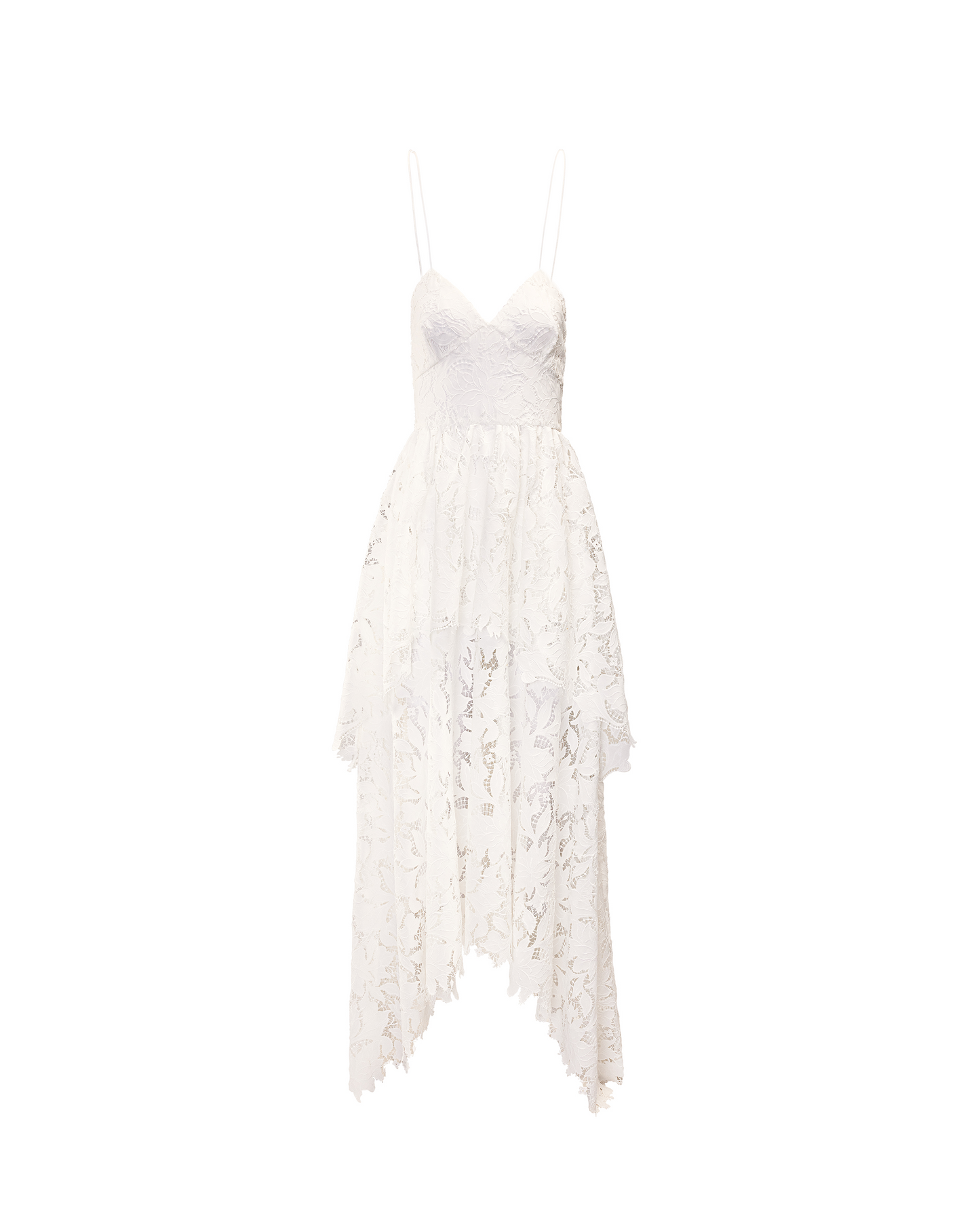 Ella Handkerchief Lace Dress